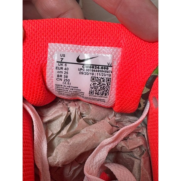 Nike Air Max 90 SP Infrared Camo CW6024 600 Men's Size 7 - Picture 11 of 12